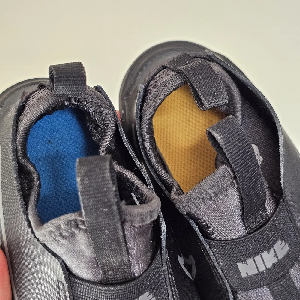 Nike Flex Runner 2 Toddler 10C Black Slip-On Sneakers DJ6039-001 Lightweight - Picture 11 of 13
